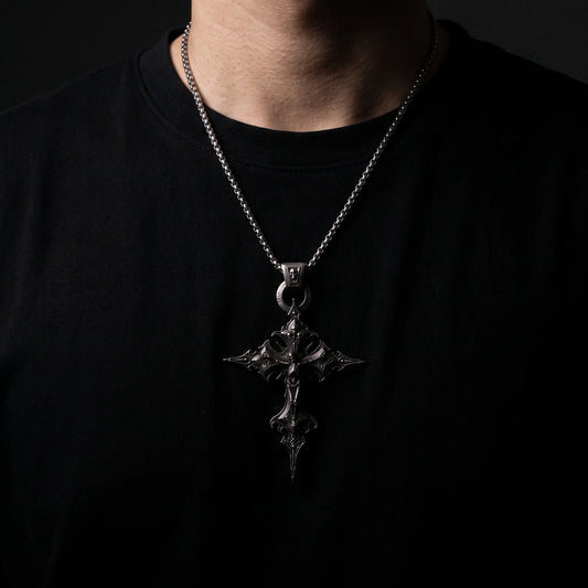 Saint & Skull Pendant
