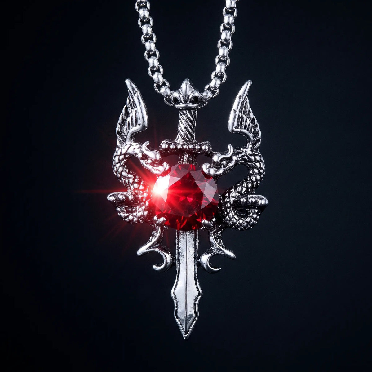 Wyrm Chain Pendant