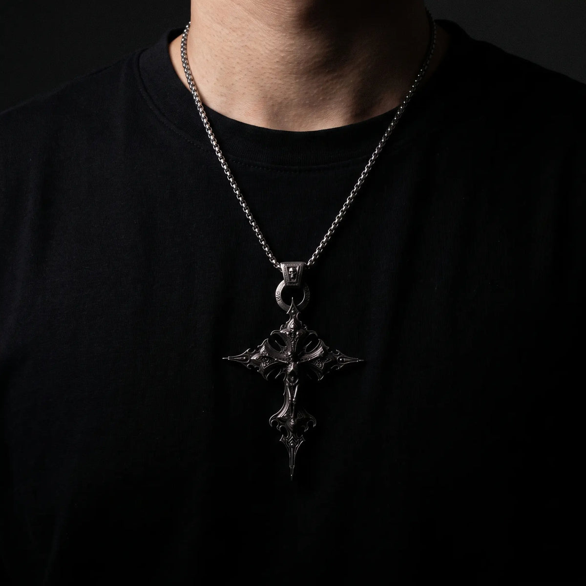 Saint & Skull Pendant